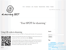 Tablet Screenshot of elearningspot.com